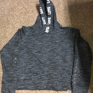 Cropped hoodie